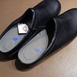 RX Comfort Black Men's Clogs